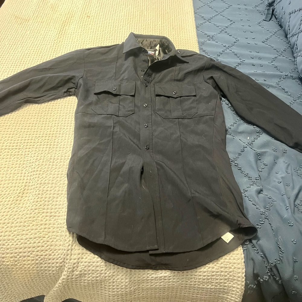 Blauer Uniform Shirt
